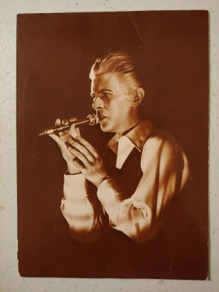 Young David Bowie Fotocard Postcard Picture Photo A5
