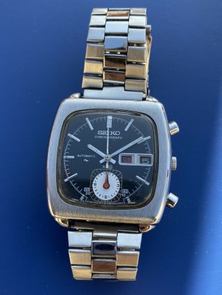 Seiko Monaco Chronograph Watch,  7016 - 5000 Automatic Watch