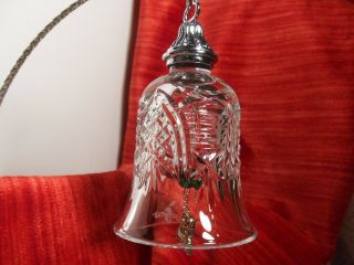 Waterford Crystal 12 Days Of Christmas Bell Partridge In A Pear Tree