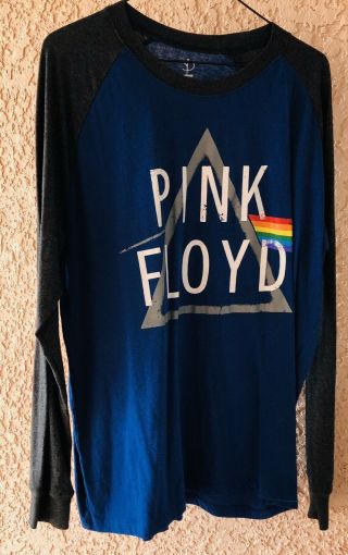 1990s Vintage Pink Floyd Rock Band Tour T Shirt Xl Baseball T Concert 70s Music