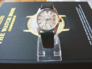 Tudor Prince Oyster Date Rotor Self Winding Steel Watch 34mm 90520 34.  5 By Rolex