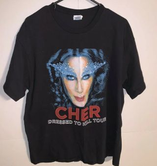 2014 Cher " Dress To Kill " Concert Tour Xl T - Shirt