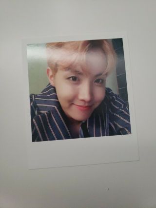 Bts Jhope [ Wings Official Polaroid Photocard ] J Hope /