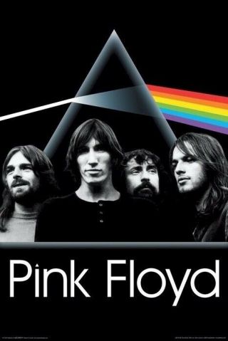 Pink Floyd Group Dark Side Moon 24x36 Music Poster Roger Waters New/rolled