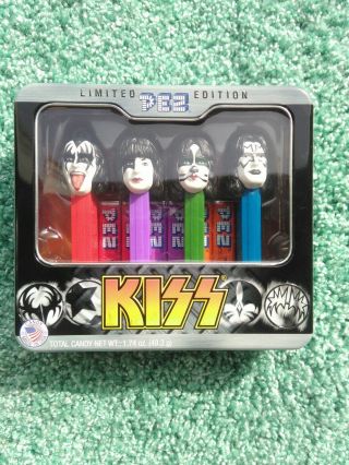 Kiss Pez Limited Edition Pez Set 2012 - & Never Opened