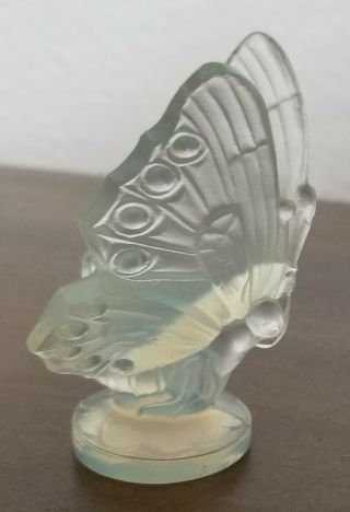 Vintage Sabino French Opalescent Art Glass Butterfly Figurine