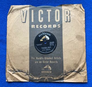 1956 Elvis Presley 78 Rpm Hound Dog / Don’t Be Cruel Rca 20 - 6604