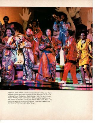 Earth,  Wind & Fire 1979 Picture Clipping 1 Page