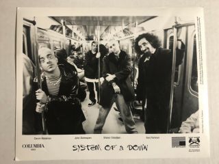 System Of A Down Press Photo 8x10,  Serj Tankian,  Daron Malakian,  American 1999