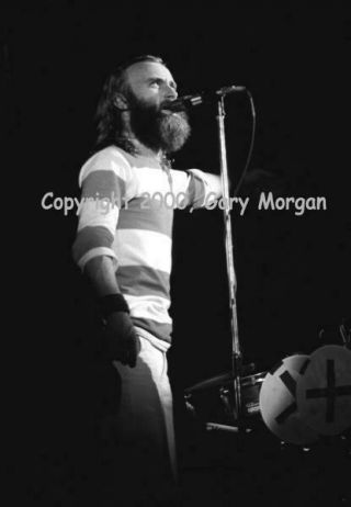 Phil Collins - Genesis At Winterland - Concert Photo 1977