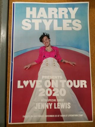 Harry Styles 11x17 2020 2018 Promo Tour Concert Poster Lp One Direction Kacy
