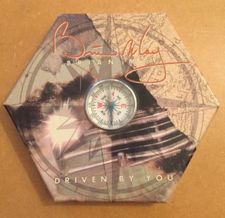 Brian May (queen) “driven By You” Compass Promo Cd Single 1993 Very Cool Promo