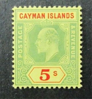 Nystamps British Cayman Islands Stamp 28 Og H $58