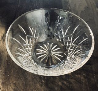 Waterford Crystal 9 - 1/2” Non - Footed Flared Bowl—perfect.