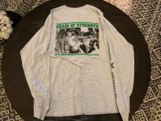Chain Of Strength Long Sleeve Shirt Xl Judge Youth Of Today Gorilla Biscuits Sxe