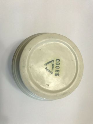 Coors Vintage Pottery 1920 - 30 ' s 5 