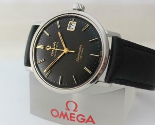Rare Vintage Gents Omega Automatic Seamaster Deville Watch,  Box 1961 Stunning
