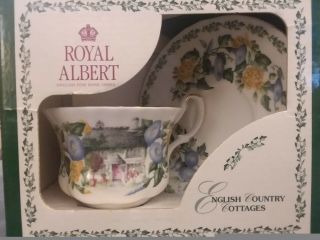 Royal Albert English Country Cottages Cumbria Teacup And Saucer