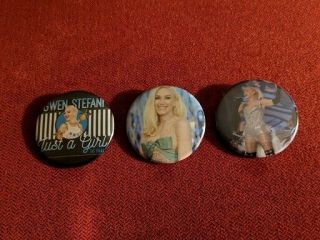 Gwen Stefani Just A Girl Planet Hollywood Las Vegas 3 X 1.  75 " Fridge Magnets