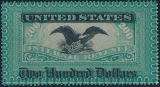 R102e $200 Eagle Perfed Essay 1864 - Extremely Rare,  Xf,  Hv2229
