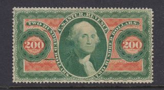 R102c Vf Revenue Stamp Light Cancel With Color Cv $ 1000 See Pic