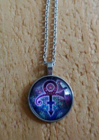 Prince Rogers Nelson Love Symbol Necklace