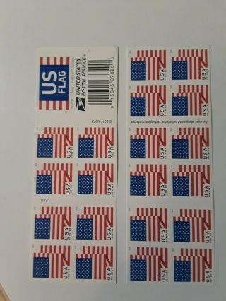 2000 Usps Forever Postage Stamps - 100 Booklets Of 20 - Us Flags