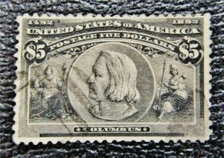 Nystamps Us Stamp 245 $1350