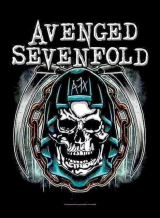 Avenged Sevenfold " Holy Reaper " Textile Poster Flag/banner 40 " X 30 " Package