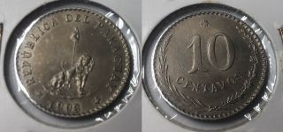 1903 Paraguay 10 C