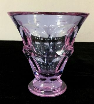 1870 - 1925 Antique Moser Karlsbad Purple Art Nouveau Vase