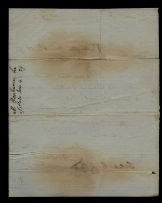 1829 Washington DC Letter Signed by MARTIN VAN BUREN to Hampshire Senator 3
