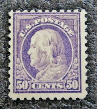 Nystamps Us Stamp 477 Og H $1100 Franklin