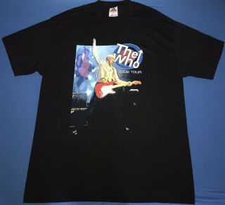 Vintage The Who 2002 Tour The Ox 2 Sided Concert Adult T Shirt Size Xl