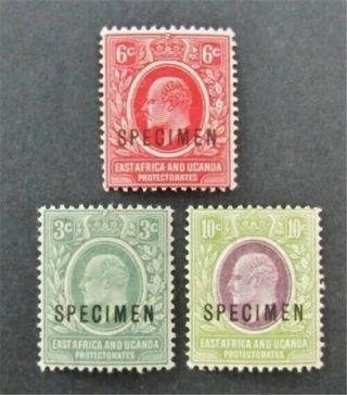 Nystamps British East Africa & Uganda Protectorate Stamp 21//34 Mogh Specimen