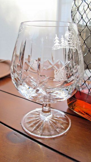 Edinburgh Crystal Appin Glass Brandy Snifter 5 