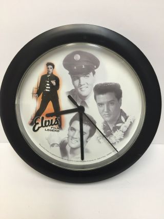 Elvis Presley Film Legend 8” Round Wall Clock
