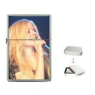 Avril Lavigne Sk8ter Boi Pop - Punk Musician Concert Flip Top Lighter