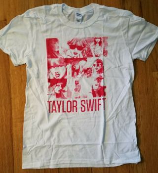 Taylor Swift,  Red Album Concert Tour T - Shirt,  Women 