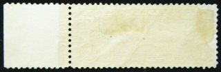 US Air Mail Stamp 1930 $1.  30 Zeppelin Scott C14 OG H Plate Number Single 2