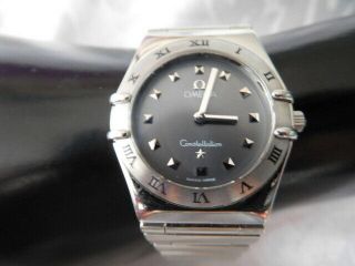 Omega Constellation My Choice Ladies Watch Gray Face
