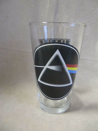 Collectible Pink Floyd Album Art Pint/16 Oz.  Glass W/ The Dark Side Of The Moon