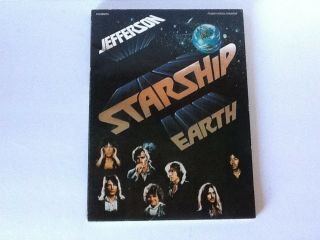 1978 Jefferson Starship Earth Piano Vocals Chords Music Song Picture Book