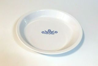 Vintage Corning Ware,  Blue Cornflowers Pie Plate