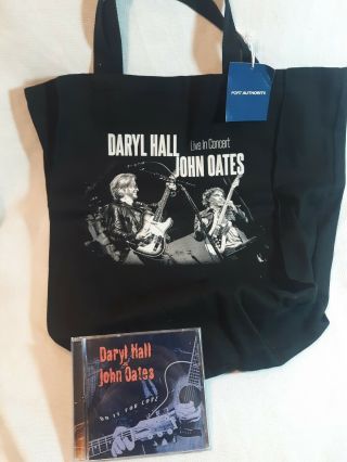 Daryl Hall & John Oates Live Concert Tour Canvas Bag,  Do It For Love Cd