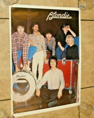 Blondie,  and Debbie Harry,  full band 1979 Poster 2