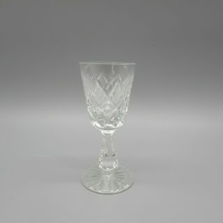 Set Of 4 Waterford Crystal Kinsale Cut 3 7/8 " Cordial Glasses