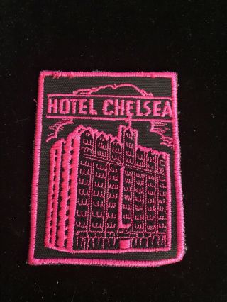 Hotel Chelsea Nyc Pink Patch Punk Dee Dee Ramone Sid And Nancy