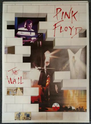 Pink Floyd The Wall Tour 1980 Poster