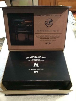 York Yankees Watch Set/Limited Edition/Made from 1923 Stadium Seats 3